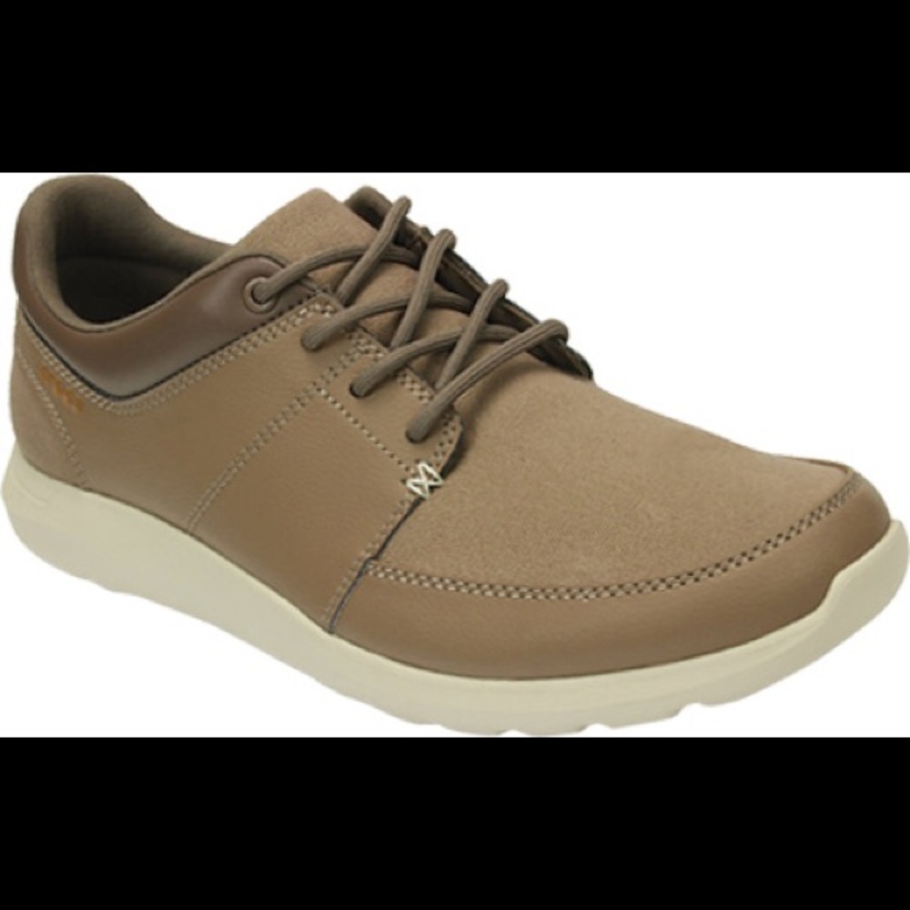 Crocs Kinsale Lace-up Sneaker Tan sz 10